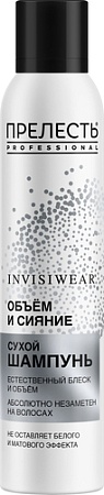 Сухой шампунь Прелесть Professional Invisiwear объем и блеск 200 мл