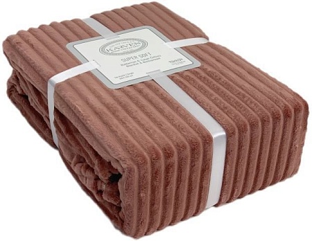 Плед Karven Super Soft Vigan 1.5 160x220 Р 941 (сухая роза)