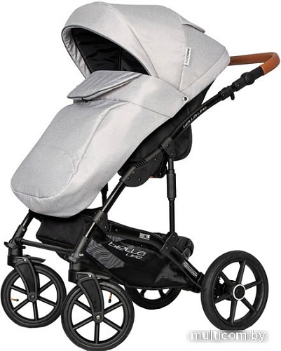Универсальная коляска Riko Basic Bella Life (3 в 1, 01, grey fox)