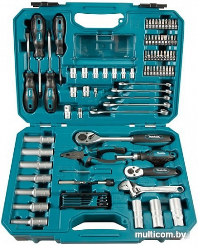 Универсальный набор инструментов Makita E-08458 (87 предметов)