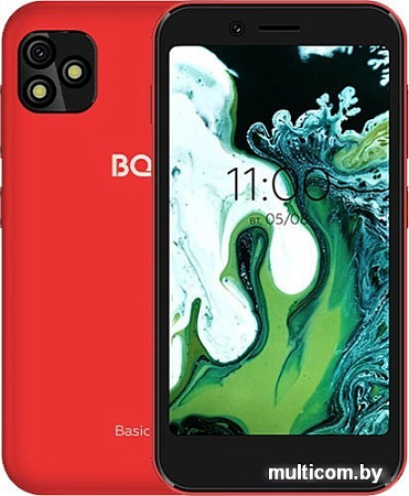 Смартфон BQ-Mobile BQ-5060L Basic (красный)