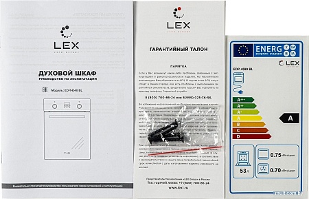 Электрический духовой шкаф LEX EDM 4540 BBL