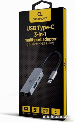Док-станция Cablexpert A-CM-COMBO3-02
