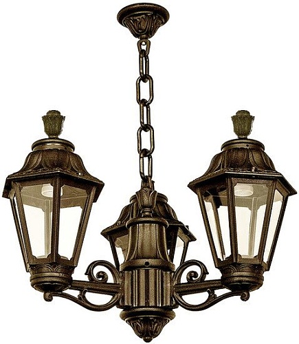 Уличный подвесной светильник Fumagalli Rut E26.120.S30.BXF1R