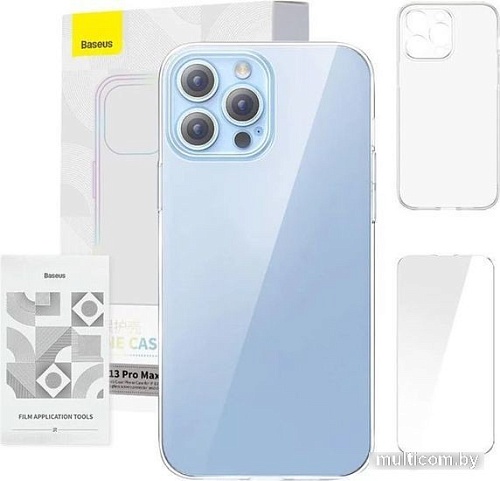 Чехол для телефона Baseus Crystal Series Ultra-Thin Case для iPhone 13 (прозрачный)