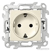 Розетка Simon 2420432-031 (слоновая кость)
