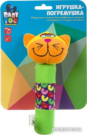 Погремушка Bondibon Baby You Кот ВВ1286-КОТ