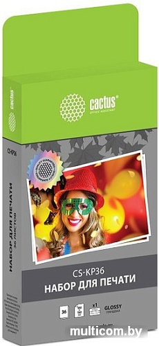 Картридж CACTUS CS-KP36 (бумага + картридж для Canon)