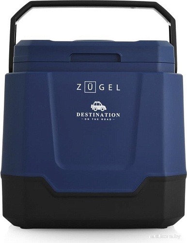 Термоэлектрический автохолодильник ZUGEL ZCR1004 32л (синий)