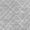 Ковер для жилой комнаты Plato Hali Soft 3084-GREY-WHITE (1.6x2.3)