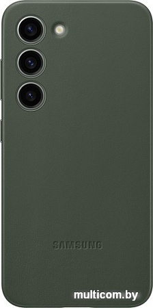Чехол для телефона Samsung Leather Case S23 (зеленый)