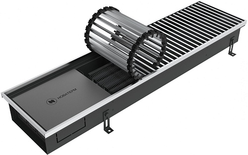 Внутрипольный конвектор Новатерм НТ-В-07/30/260 (алюминий)