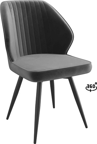 Стул Мамадома Michael-R1 360 (d10 Hematite Lux/черный)