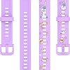Ремешок Rumi силиконовый для Huawei Band 7 Rabbit cartoon