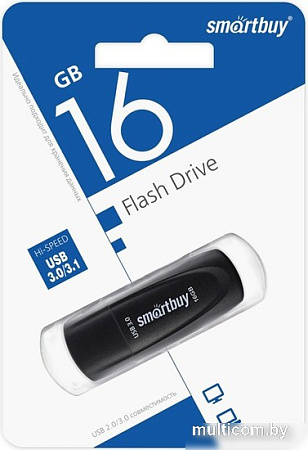 USB Flash SmartBuy Scout 3.0 16GB (черный)