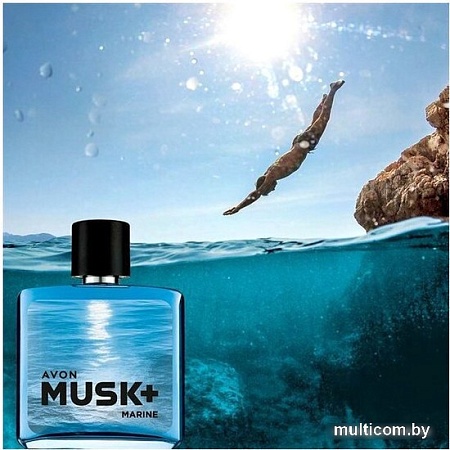 Туалетная вода Avon Musk Marine+ EdT (75 мл)