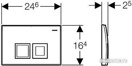 Geberit Delta 50 115.135.11.1 (белый)
