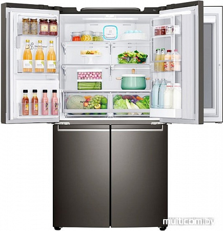 Четырёхдверный холодильник LG GR-X24FTKSB