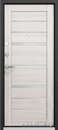 Металлическая дверь Torex Дельта MP-29 205x96 (черный/ ясень светлый, правый)