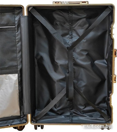 Чемодан DoubleW E087# (S, темно-зеленый)