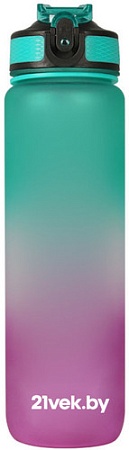 Бутылка для воды 21vek 8010503 1л (зеленый градиент)