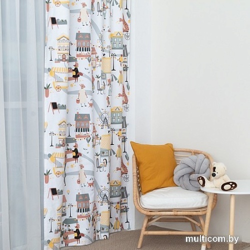 Штора Этель Fantasy Town 6627547 (1.45x260)