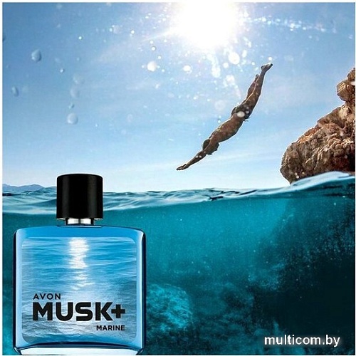 Туалетная вода Avon Musk Marine+ EdT (75 мл)