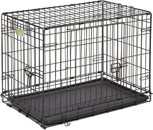 Клетка Midwest iCrate для собак 2 двери 1530DD (77.9x49x54.5см, черный)