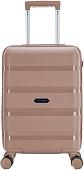 Чемодан-спиннер Mironpan 11192 61 см (бежевый)