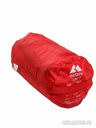 Спальный мешок Active Lite -7° (красный)