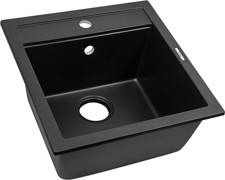 Кухонная мойка ZorG Como 46 (черный оникс)