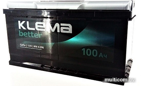 Автомобильный аккумулятор Klema Better 6CТ-100(0) (100 А·ч)