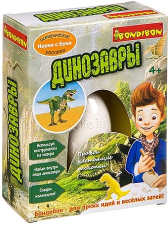 Набор для опытов Bondibon Науки с Буки Динозавры ВВ3171