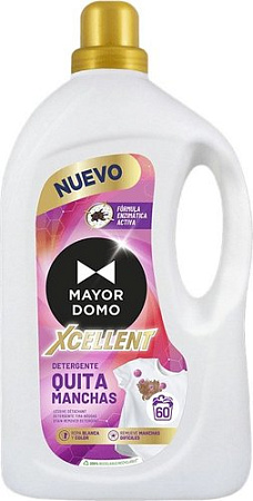 Гель для стирки Mayordomo Mayordomo Эффективное удаление пятен (3 л)