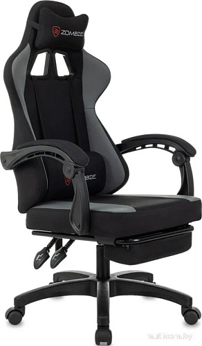 Игровое (геймерское) кресло Zombie Weaver (черный/серый)