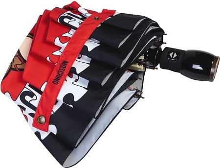 Зонт Moschino 8046-OCA Puzzle Bear Red