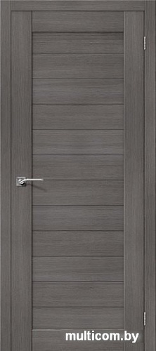 Межкомнатная дверь el'Porta Порта-21 60x200 (Grey Veralinga)