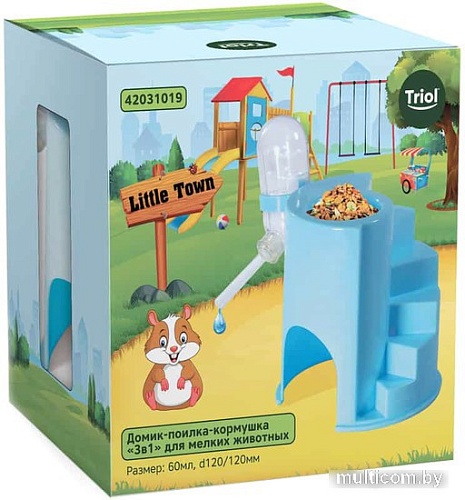 Домик-поилка Triol Little Town 3 в 1 42031019