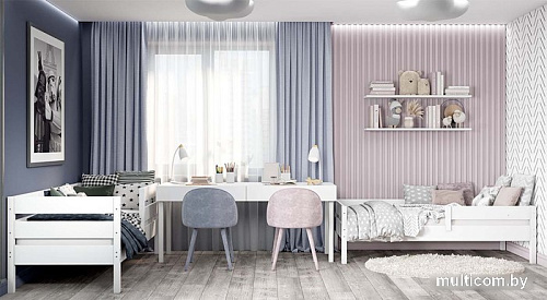 Кровать-тахта EcoWood Атланта 80x160 ECO.001.00050.80-160.W