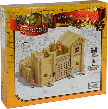 Сборная модель Лесовичок Замок №2