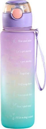 Бутылка для воды Sundays Summer (0.8л, фиолетовый)