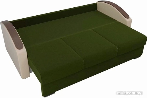 Диван Лига диванов Монако slide 102003 (зеленый/бежевый/серый)