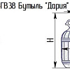 Графин NiNaGlass Дария 374398