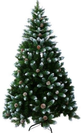 Ель Merry Bear Моника 2.1 м (с шишками и снегом)
