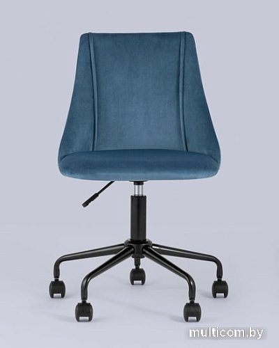 Кресло Stool Group Сиана велюр (синий)
