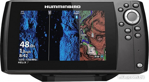 Эхолот-картплоттер Humminbird Helix 7x Chirp Mega SI GPS G3N