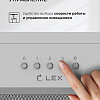 Кухонная вытяжка LEX Hyper 600 Inverter WH