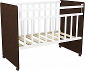 Детская кроватка ФА-Мебель Дарья 3 (венге/белый)