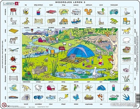 Пазл Larsen Изучаем английский 4 EN4