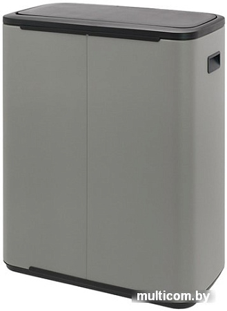 Brabantia Bo Touch Bin 2x30 л (минерально-серый)